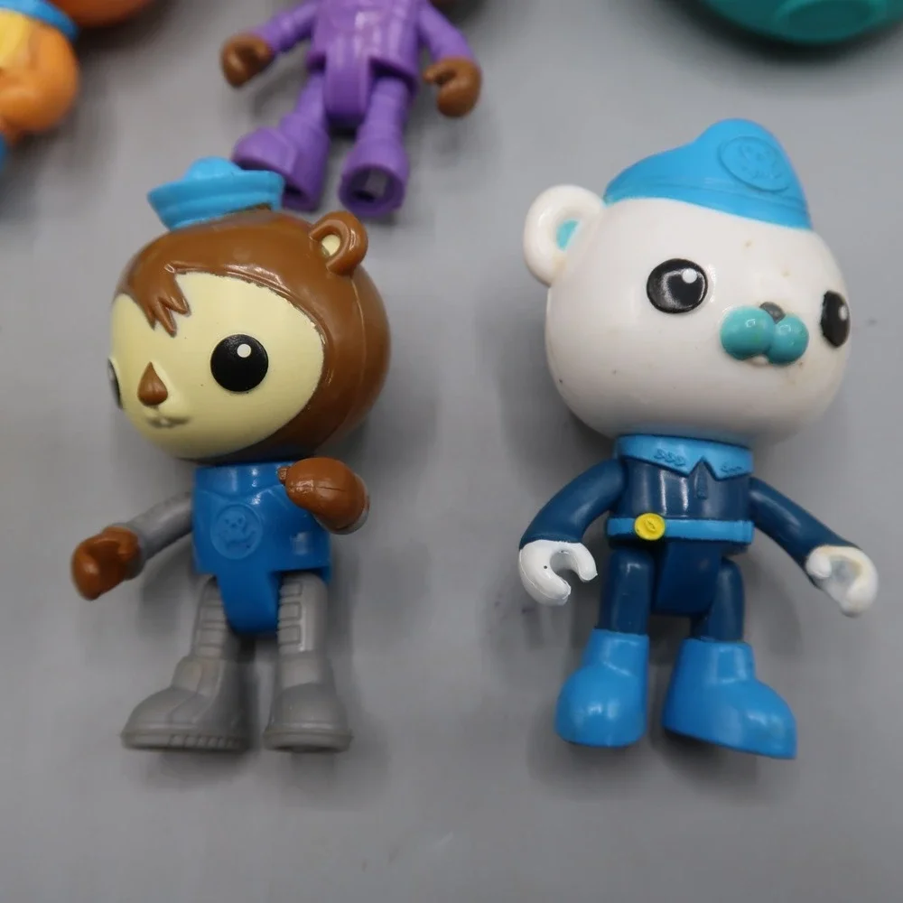 Octonauts Underwater Sea Animals Toy Lot of 10 Figures 2010 Mattel